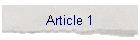 Article 1